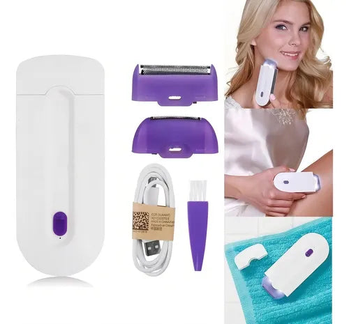✨ Mini Depiladora Yes Láser Recargable: Piel Suave, Sin Dolor, En Minutos ✨